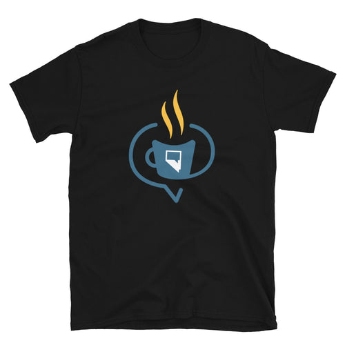 Cafecito Nevada Logo Short-Sleeve Unisex T-Shirt