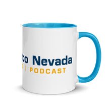 Load image into Gallery viewer, Cafecito Nevada podcast mug